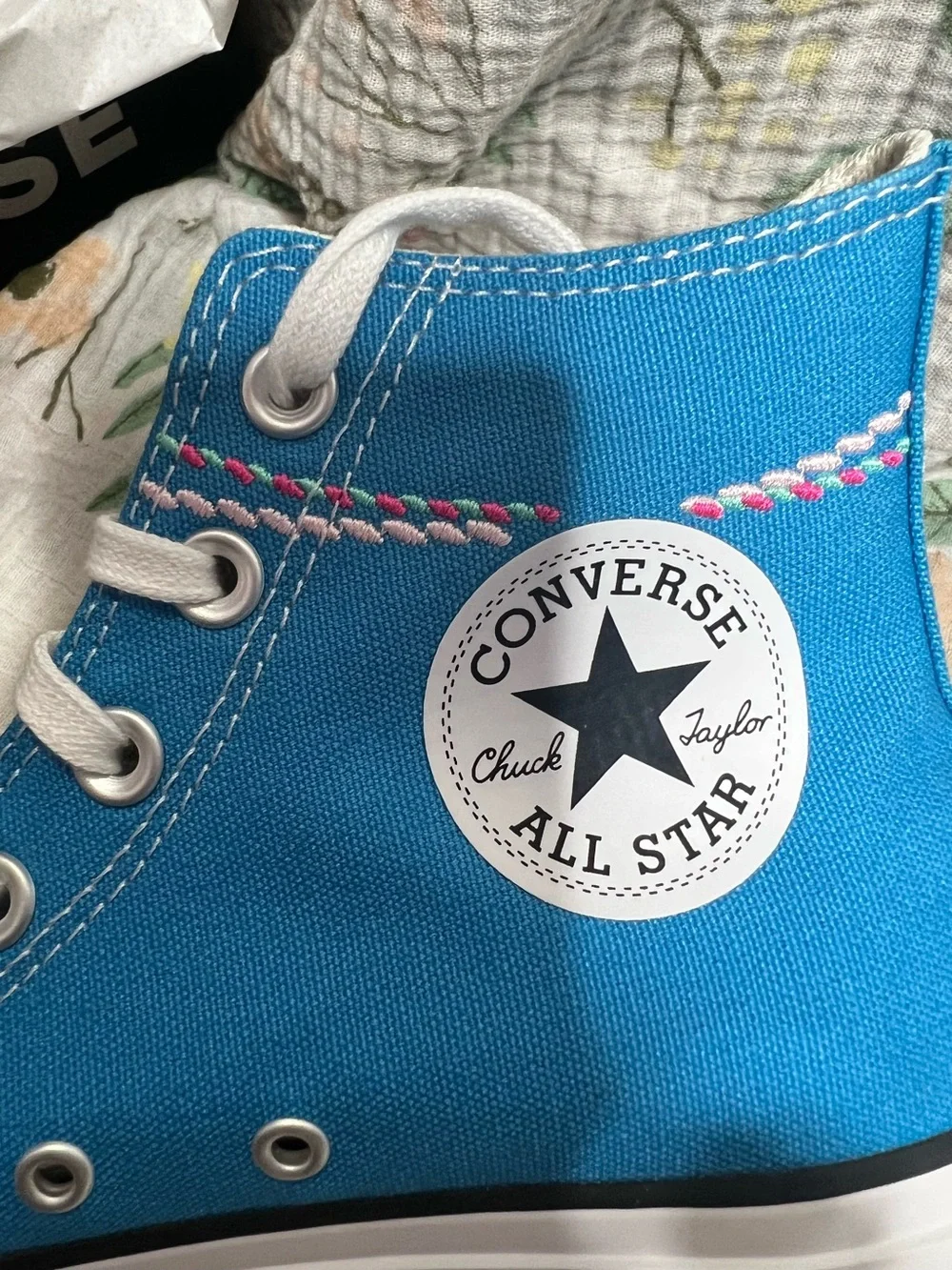 Converse CTAS Lift Hi Sneakers Blue High Top Platform Women’s 7.5
